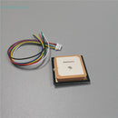 GN-701 TTL UART GPS Modue GNSS Module Antenna Receiver , built-in FLASH,NMEA0183 TOPGNSS