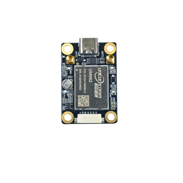 Small New UM982-3826 module High-precision heading GNSS board RTK differential Direction finding UAV GPS moduleSupport Rover base TOGNSS