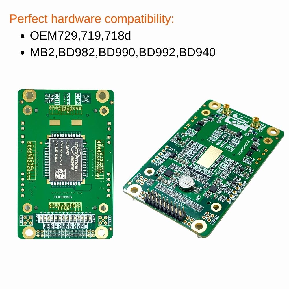 UM982 EVK Board High-precision RTK Heading GPS Module GNSS Full System ...